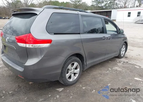 2012 Toyota Sienna Le V6 8 Passenger из США, поврежденный, VIN 5TDKK3DC9CS269480